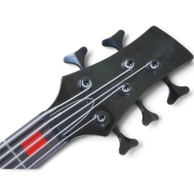 Custom Rivas Webster NS Black Gloss Blood Drip Graphic Spector Finish 5 String Bass - Image 3